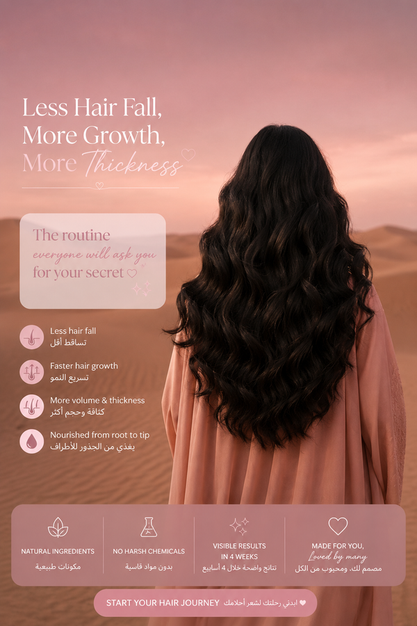 Hair Growth & Volume Protocol – Stop Hair Loss, Regrowth & Thickness